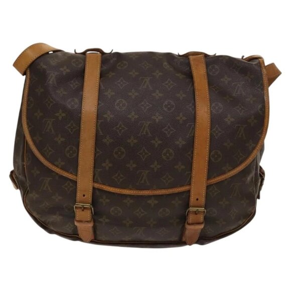 LOUIS VUITTON Monogram Saumur 43 Shoulder Bag M42252 LV Auth am8948 - Picture 2 of 16